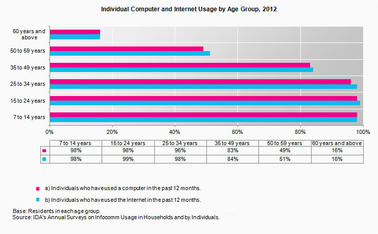 Individual Usage of Computer and Internet